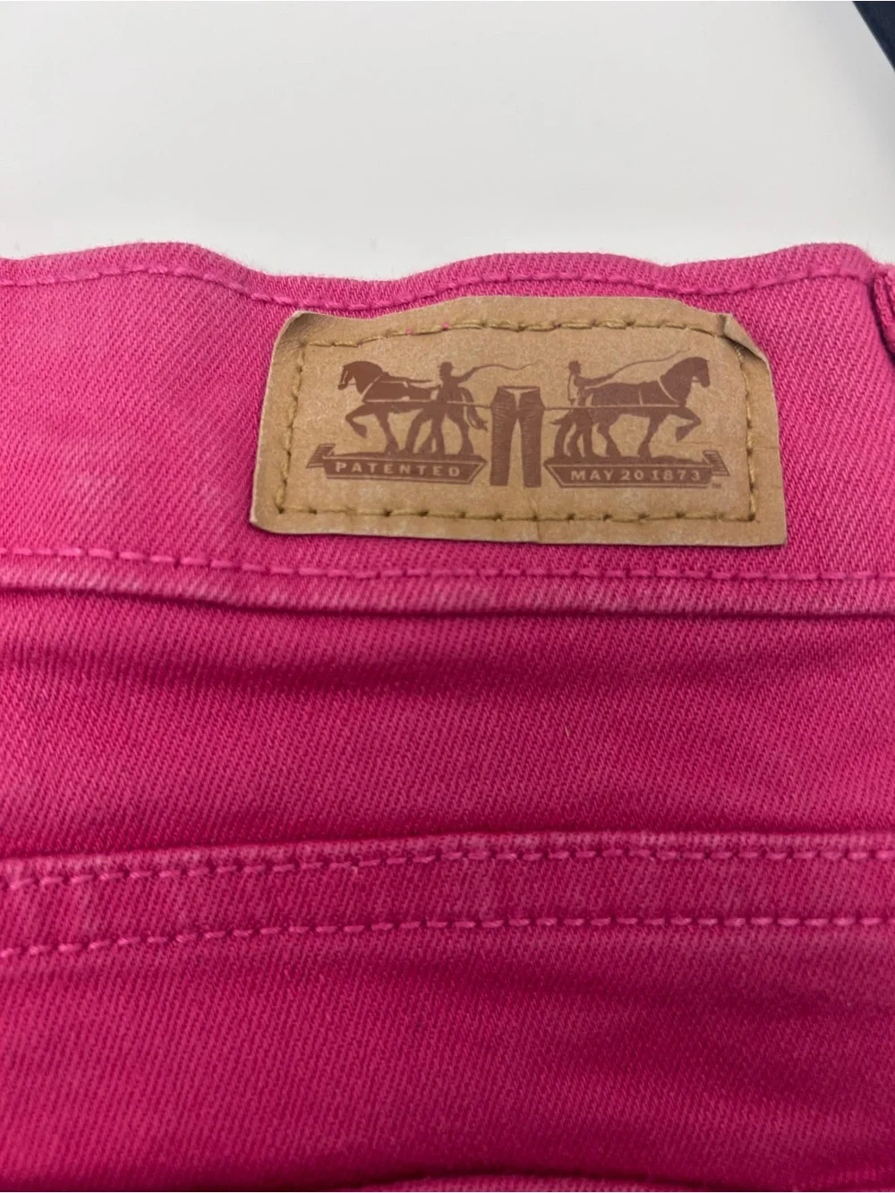 Levi's 512 Women's Pink Skinny Jeans